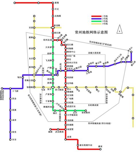 常州地铁 - 地铁线路图