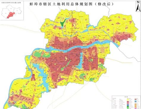 安徽省蚌埠市旅游地图高清版_安徽地图_初高中地理网