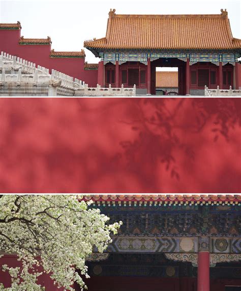 传统古建筑红墙琉璃瓦高清图片下载-正版图片500756560-摄图网