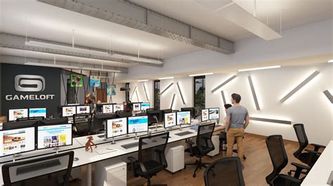 A Quick Look Inside Gameloft’s New London HQ - Officelovin