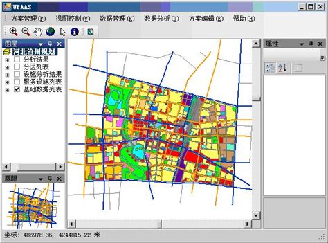 清华规划院规划GIS系统_控规GIS模块