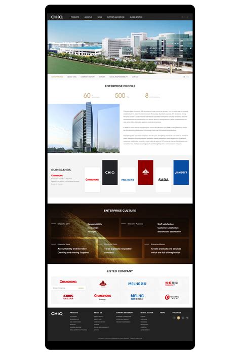 长虹国际 - 网站建设客户案例 - 广州网站建设|网站制作|网站设计 ...