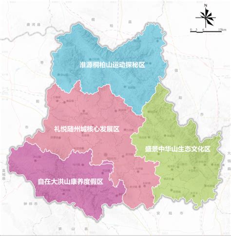 随州市城乡总体规划（2016-2030年）——规划空间层次示意图-随州市人民政府门户网站