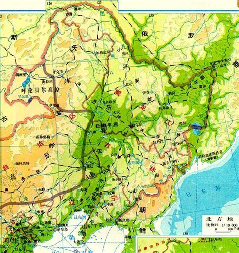 新版东北三省系列地图出版发行-泰伯网