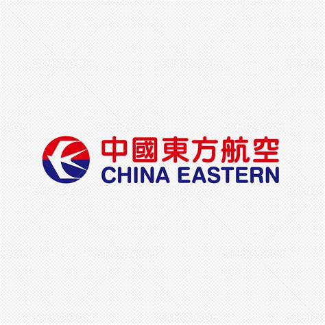 红色中国东方航空logo标识图片素材免费下载 - 觅知网
