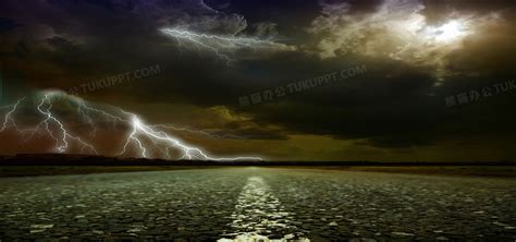 暴风雨来临时的景色背景图片素材免费下载_熊猫办公