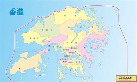 香港地图 香港行政区划地图 香港辖区地图 香港街道地图 香港乡镇地图