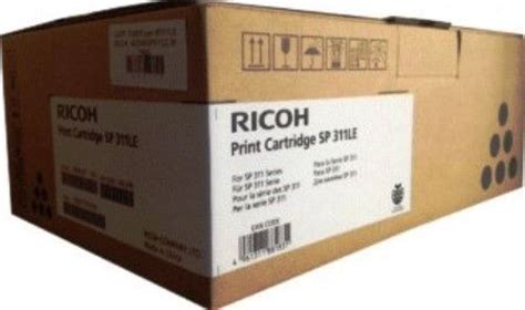 Ricoh 407245 Black Toner Cartridge for use with Aficio SP 311DNw and SP ...