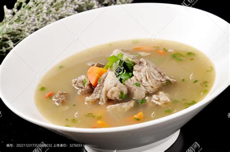 清炖羊肉汤,中国菜系,食品餐饮,摄影,汇图网www.huitu.com
