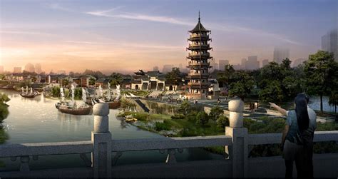 德州京杭大运河景观 - 上海复旦规划建筑设计研究院_设计服务一体化平台_上海设计院