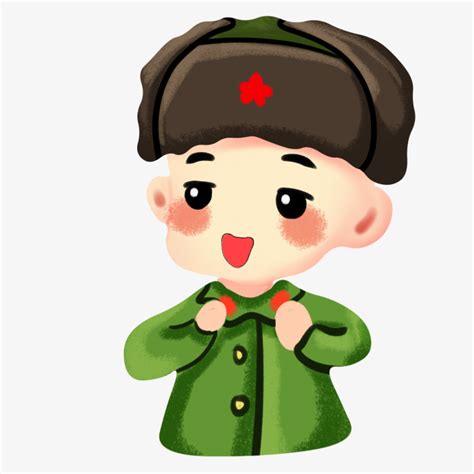雷锋卡通头像图片