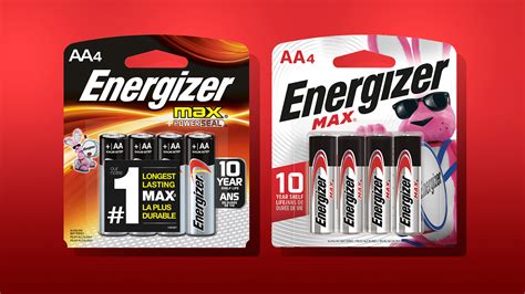 Energizer电池品牌更新全新的包装和品牌VI设计