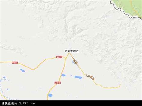 阿勒泰地区地图图片