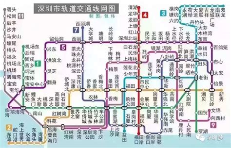 深圳地铁线路图_深圳地铁规划图_深圳地铁规划线路图