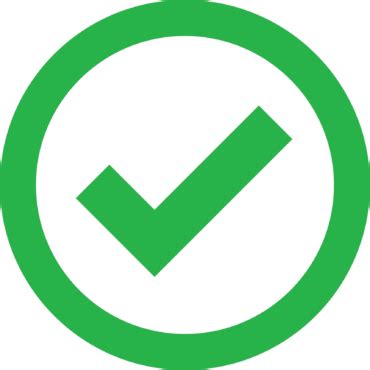Download PNG green check mark completed - Free Transparent PNG