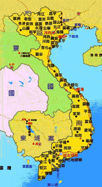 越南地图-其他-北海365网(beihai365.com)