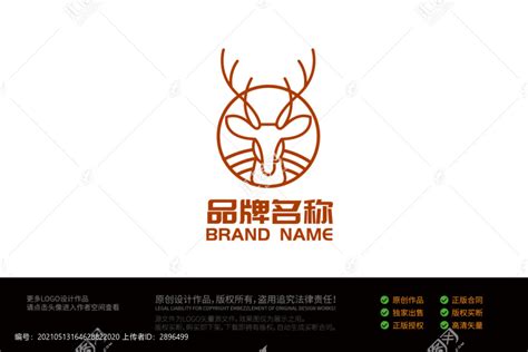优雅鹿logo设计|logo设计|优雅_新浪新闻