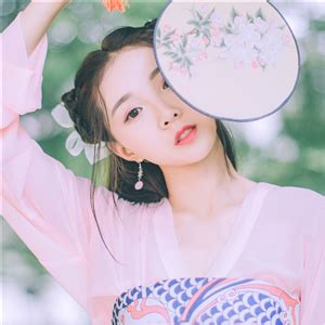 可爱女生头像森系古风
