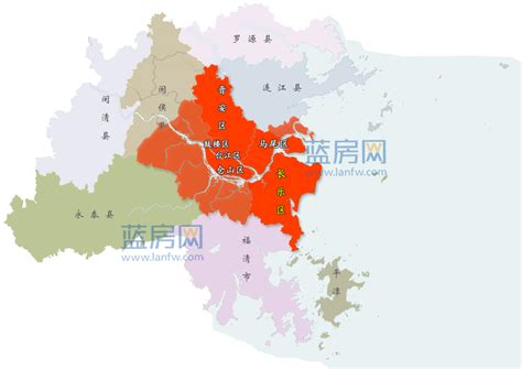 福州市各区划分图,福州市各区,福州五区划分图详细_大山谷图库