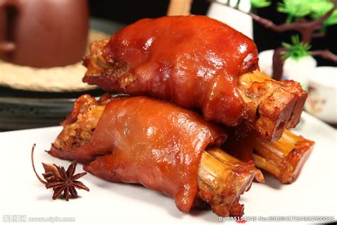 炭烤猪蹄猪脚,中国菜系,食品餐饮,摄影素材,汇图网www.huitu.com