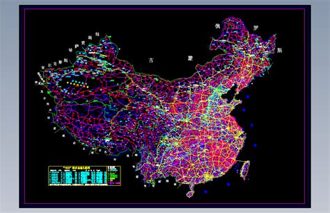 中国地图CAD完整版(修改了扬州市邗江区)_AutoCAD 2004_模型图纸下载 – 懒石网