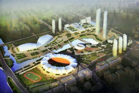 奥体博览中心单元两宗地块规划调整，杭州之门旁边增加1宗宅地_好地网
