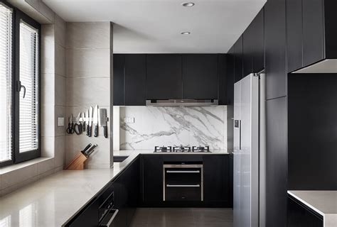 铝合金橱柜整体定制框架厨房厨柜家用全铝柜体门板材料不锈钢台面-淘宝网