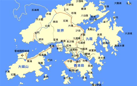 香港行政区域图|香港行政区域图全图高清版大图片|旅途风景图片网|www.visacits.com