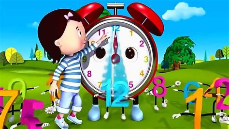 幼儿园大班科学《认识时钟—整点》FLASH动画课件下载_屈老师课件网