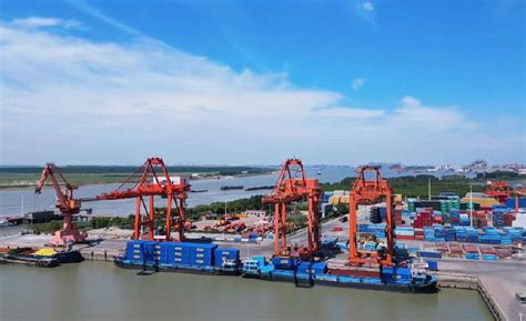 江苏如皋港板块苏中国际码头运营双提升实现逆势增长_县域经济网
