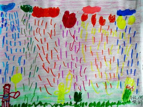 彩色花纹下雨雨伞素材图片免费下载-千库网