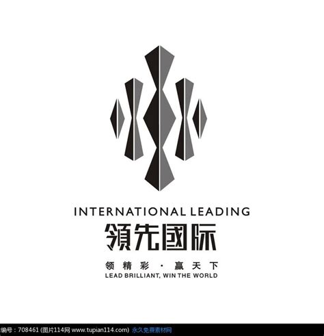 东城国际小区标志设计以咖啡背景色衬托和四个彩色的方块意喻时尚_空灵LOGO设计公司