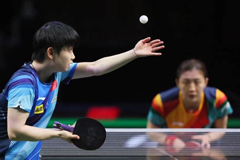 乒乓球——世乒赛选拔赛（第二站）：王楚钦孙颖莎获得混双直通名额
