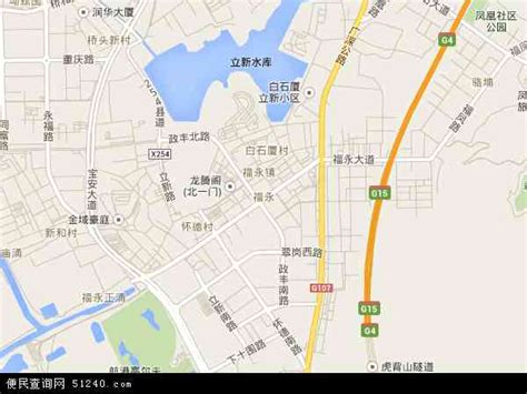 福永地图 - 福永卫星地图 - 福永高清航拍地图