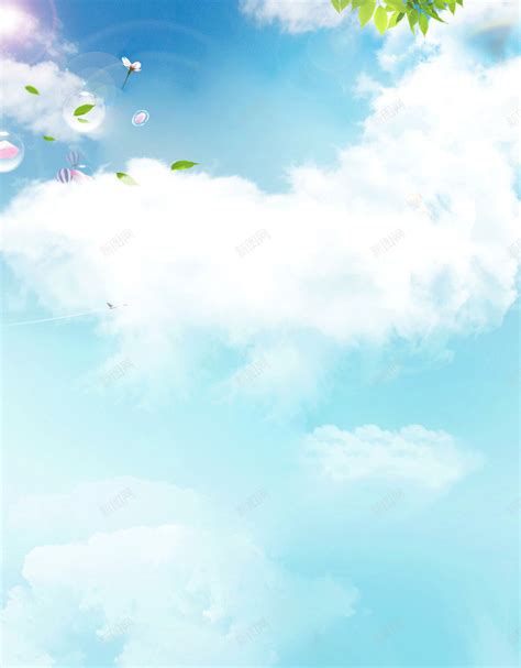 清新蓝天白云下的天空之城高清图片下载-正版图片500476833-摄图网