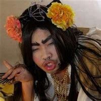 非主流头像笑颜如花