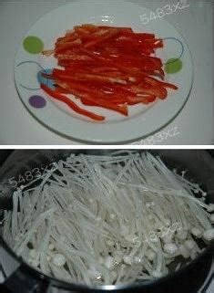 油泼金针菇的做法【步骤图】_菜谱_下厨房