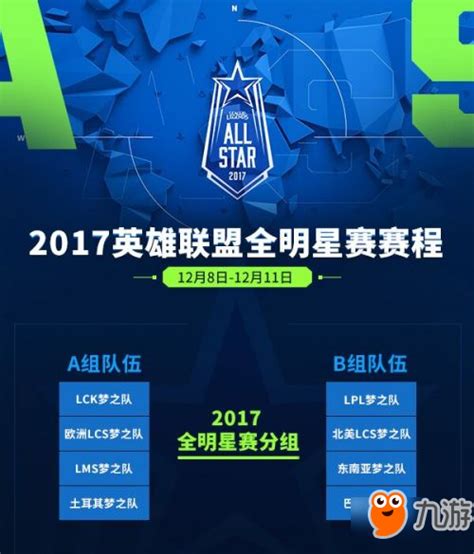 LOL英雄联盟2017全明星赛比赛时间及赛程详细介绍_九游手机游戏