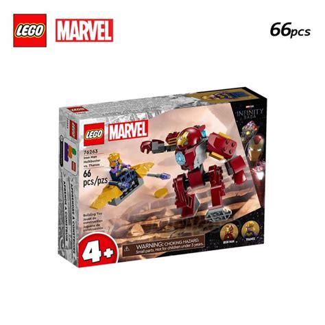 LEGO Set 76263-1 Iron Man Hulkbuster vs. Thanos (2023 Super Heroes ...
