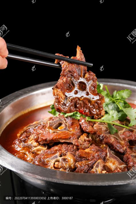 羊蝎子火锅,中国菜系,食品餐饮,摄影素材,汇图网www.huitu.com