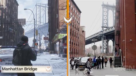 《全境封锁》游戏画面与真实纽约城对比 | 机核