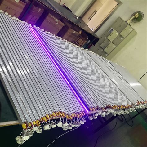 厂家批发双排LED紫外线灯管365/395NMUV紫外灯管无影胶UV胶固化灯-阿里巴巴
