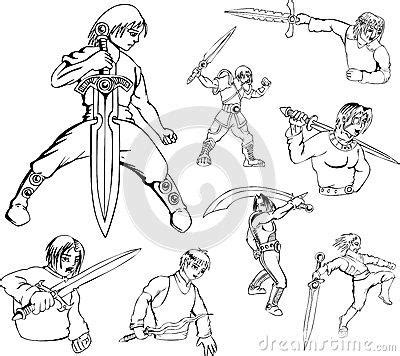 卡通拿着武器和盾牌的骑士-快图网-免费PNG图片免抠PNG高清背景素材库kuaipng.com