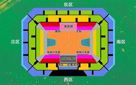 2023CBA常规赛辽篮主场座位分布图- 沈阳本地宝