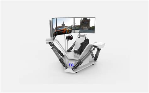 佳视VR三屏六轴赛车动感仿真平台汽车驾驶模拟器设备车展项目-阿里巴巴