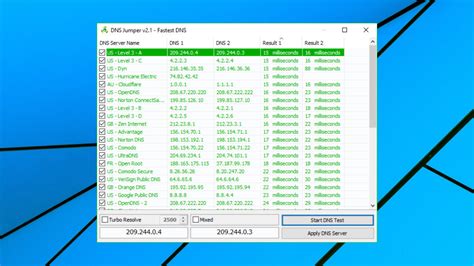 ChrisPC DNS Switch download for free - GetWinPCSoft