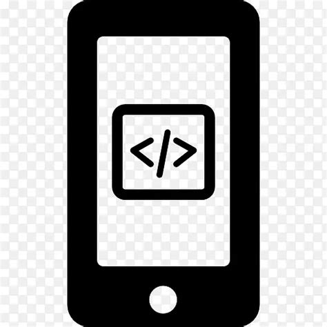 代码符号按钮，手机屏幕上图标PNG图片素材下载_图片编号qdomwame-免抠素材网