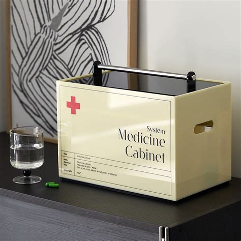 医药箱家用医用箱家庭装急救箱药物收纳盒小型医疗箱商用大容量迷 | 伊范儿时尚