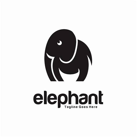 大象创意标志设计，北京丰台优秀的大象LOGO设计_空灵LOGO设计公司