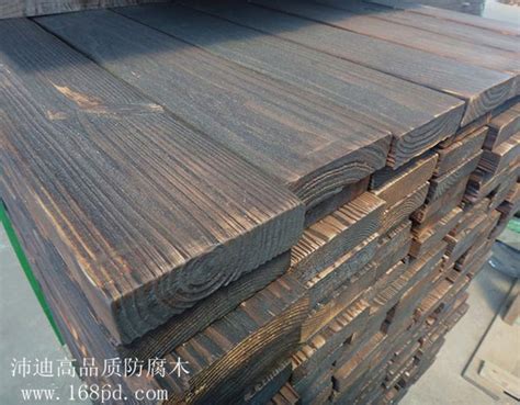 防腐木碳化木板材木条炭化樟子松地板户外露台庭院阳台实木木地板-阿里巴巴